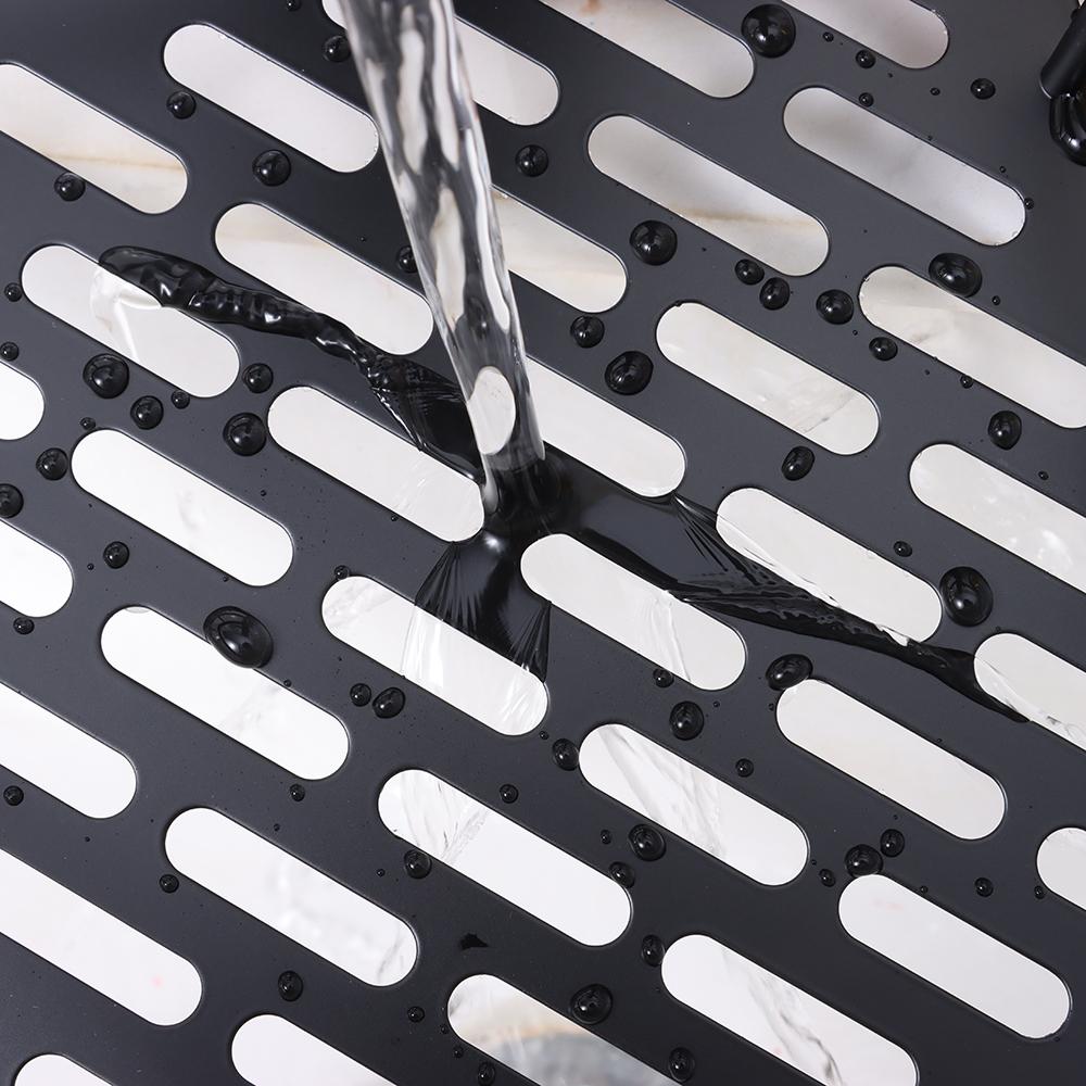 Aluminum Shower Storage Rack Holder No Drill Corner Shower Shelf Durable Bathroom Shelves  Kitchen