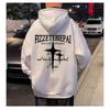 Men's Graphic Print Hoodie Oversized Casual Long Sleeve Pullover