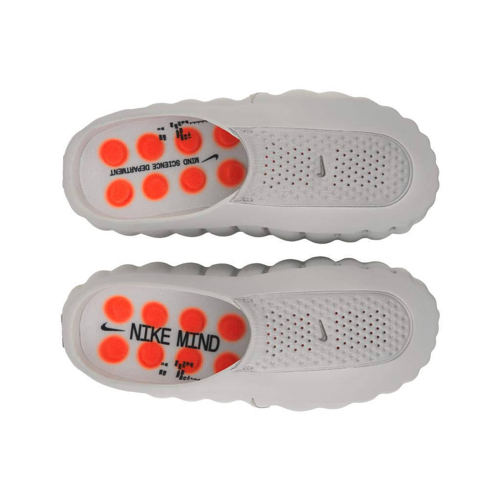 Nike Mind 001 Mule Light Smoke Grey Men Sneakers Photon-Dust Hyper-Crimson Chrome HQ4307-003