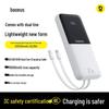 Baseus 22.5W Fast Charging Power Bank with Built-in Cable