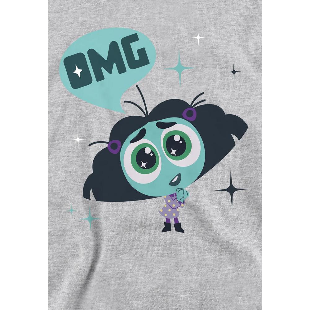 Inside Out 2 Childrens/Kids Envy Heather Hoodie