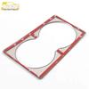 Boyue Central Console Stainless Steel Cup Holder Decorative Circle