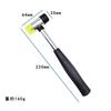 Rubber Hammer Multifunctional Hand Tool with Wood Ring Mandrel Sizer Sizing Adjuster Jewelry Making Tool