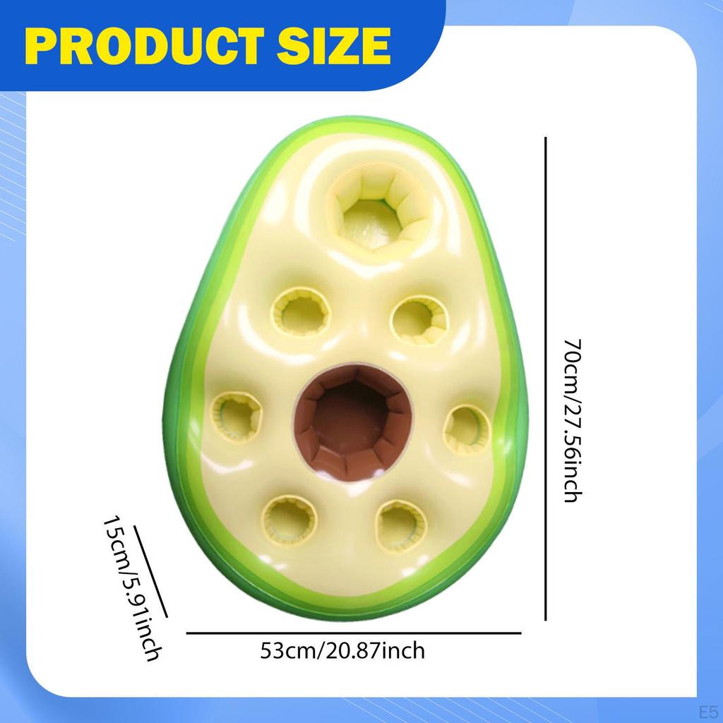 Inflatable Float Drink Holder Beverage Food Refreshment Table Tray Buffet Serving Bar for