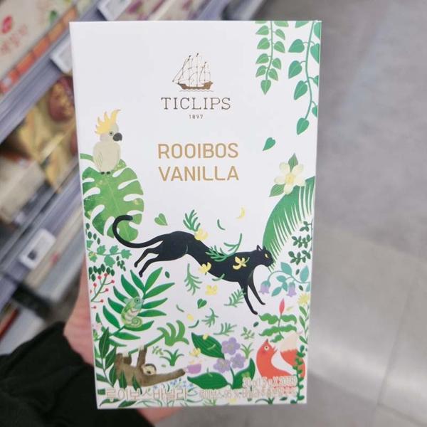 T-clips Rooibos Vanilla Tea 1.5g x 20