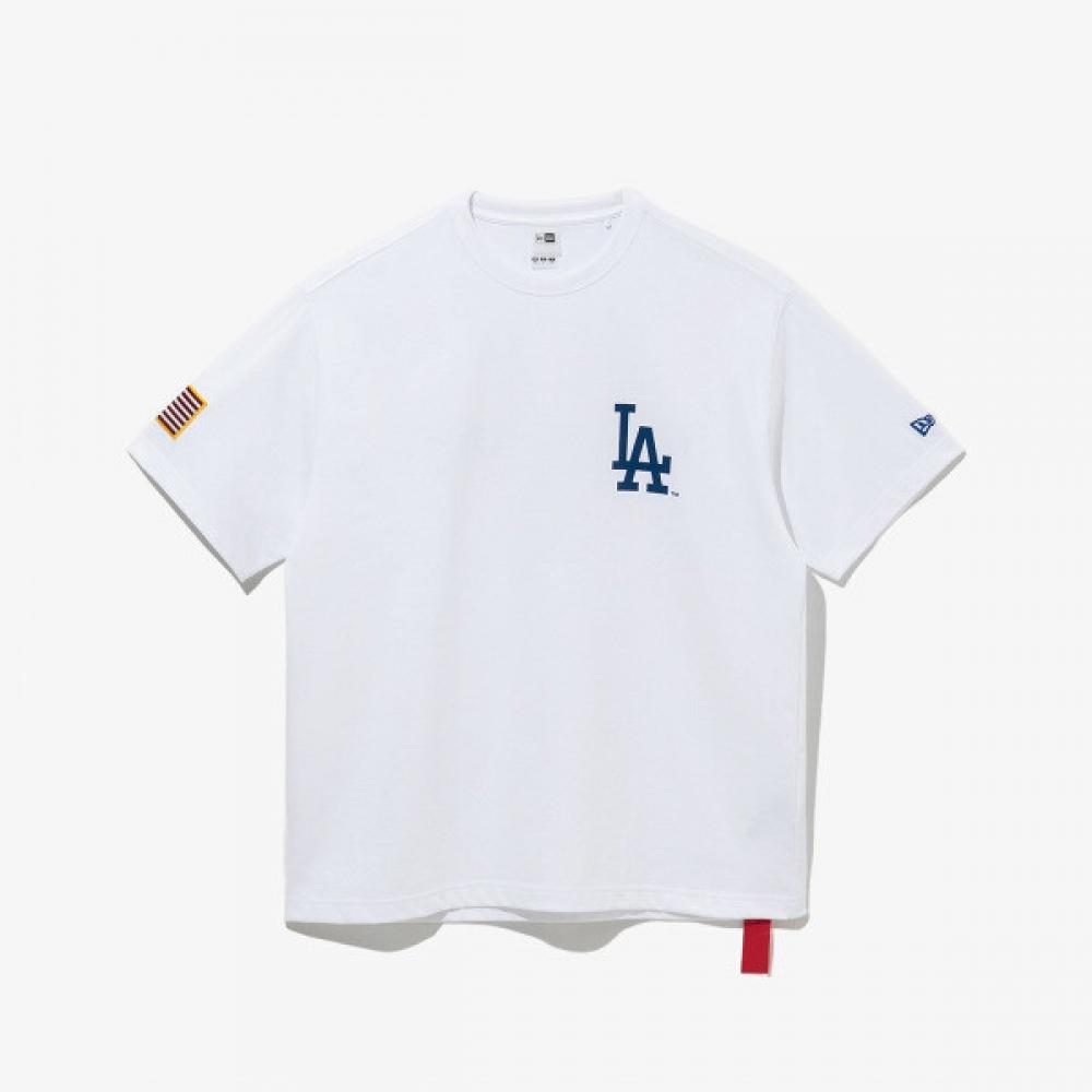 New Era Mlb Dodgers T shirT whiTe 14700229