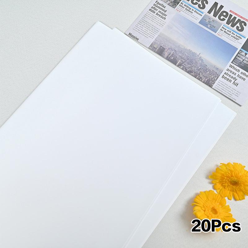 20 Pcs Two-Sided Colored Flower Wrappers Waterproof Bouquet Packaging 58cm DIY Gift Wrapping Paper Flower Decoration
