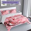 3pcs Custom Name Genshin Impact Characters Set,Includes 1 Duvet Cover and 2 Pillowcases,All-season Bedroom Decor