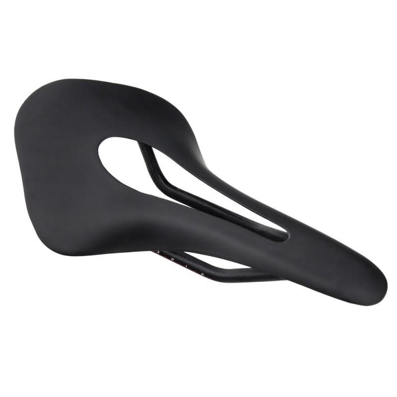 Ultra-Light Carbon Fiber Bicycle Saddle Mountain Road Bikes KOCEVLO Model Matte Black Finish
