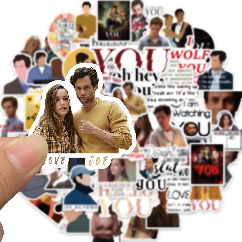 TV Show Vinyl Waterproof Stickers for Laptop Skateboard Guitar Computer Phone