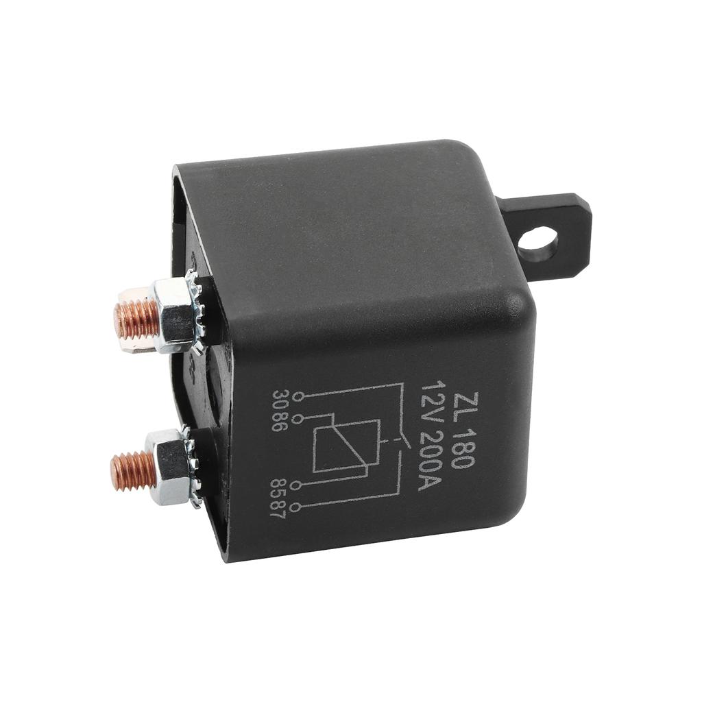 New 12V 200A Heavy Duty Split Charge ON OFF Switch Relays Car Auto Boat 200Amp
