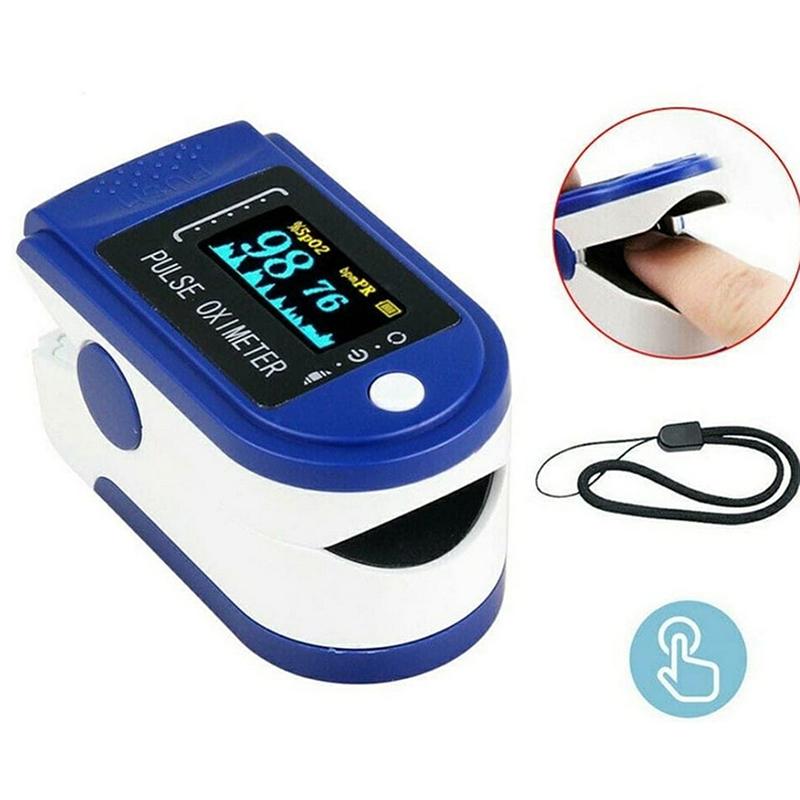 Display Digital Pulse Oximeter Saturation Monitors Portable Fingertip Oximeter