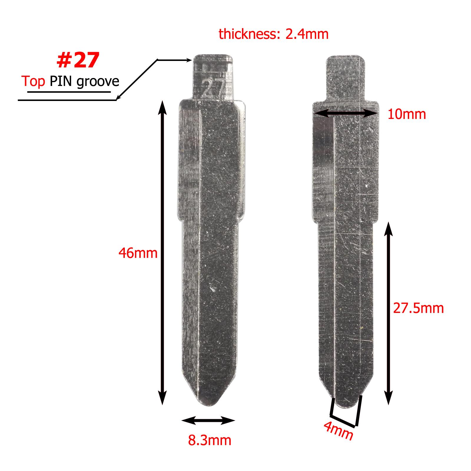 

jingyuqin 10 шт. #09 27 64 № 145 Складной дистанционный ключ-лезвие для Mazda 3 5 6 m6 rx8 mx5 Miata CX-7 CX-9 RX-8 CX-9 KD ключ пустой заменить сосна зеленый
