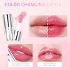 Perlmuttfarbener Farbwechselnder Lipgloss, Natürlicher Glanzeffekt, Langanhaltend Feuchtigkeitsspendend und Hydrierend Lippen aufpolsternd Spiegel-Lipgloss
