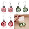 Holiday Festive Resin Earrings Featuring Snowflake And Star Designs For Women