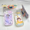 Butterfly Holder Phone Case for Samsung Galaxy S23 Ultra 5G S22 S21 S20 FE S10 M23 A11 A72 A32 A03 A33 A03S J7 Prime J6 Wave Edge Protective Cover