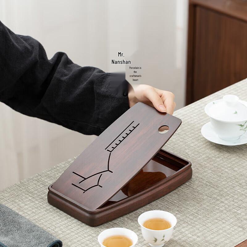 Nanshan Mr. Chinese Style Bamboo Dry Tea Tray