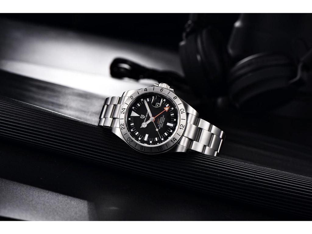 Pagani Design Herren GMT Automatische Mechanische Uhr PD1693