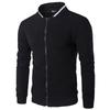 Men's Slim-Fit Zipper Baseball Jacket: 2023 Spring/Autumn Fashion Hoodie