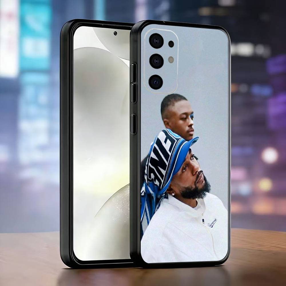 Rapper K-Kendrick Lamar Phone Case For Samsung S25,S24,S21,S22,S23,S30,Ultra,S20,Plus,Fe,Lite,Note,10,Black Cover