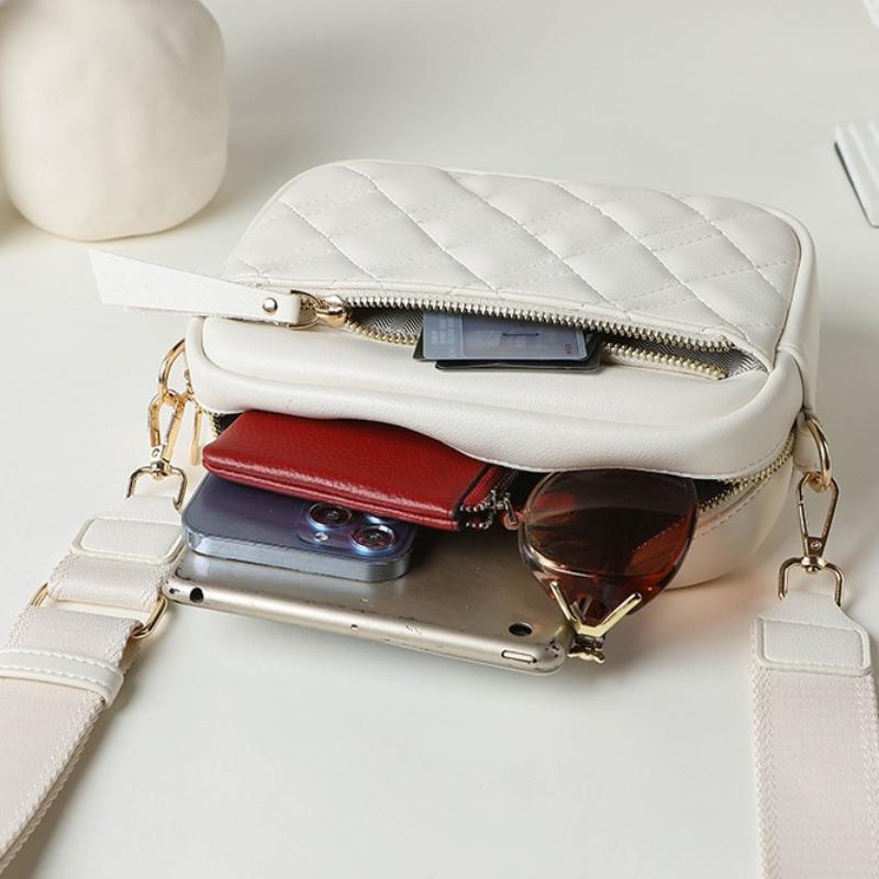 Модные сумки через плечо для женщин Простые сумки через плечо из искусственной кожи — фото 6