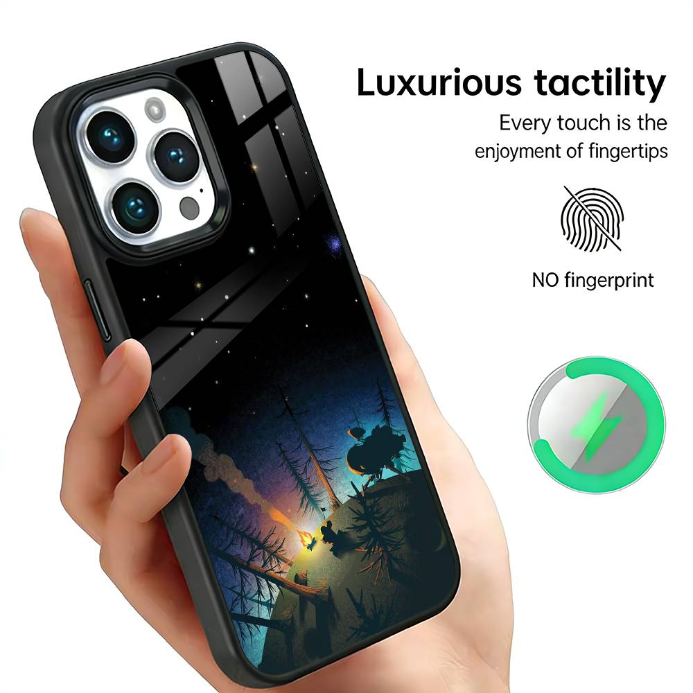 

O-Outer W-Wilds Phone Case For iPhone17,16,15,14,13,12,11 Plus,Pro Max, New Magnetic Wireless Charging iPhone12mini