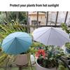 Umbrella For Plants 3 Pieces Sun Protection For Garden Potted Plants Small Planter Umbrella For Outdoor Yard Patio Porch