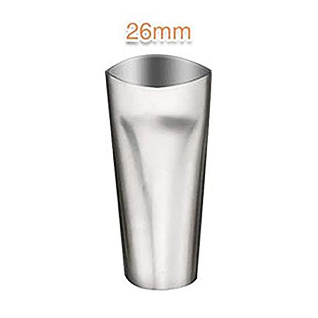 14Pieces Stainless Steel Caulking Nozzle Set Sealant Tip for Various Sizes Cartridges Dispensing Tip Comfortable Grip