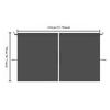 Partition Protection Curtain for Taxi - Car Isolation Curtain, Commercial Vehicle Air Conditioning Sun Shade Privacy