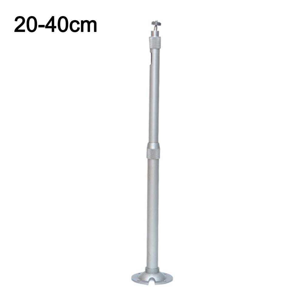 1pc Telescopic Aluminum Alloy Bracket 360-Degree Rotation Adjustable Height Bracket For Projectors Cameras Monitoring Device