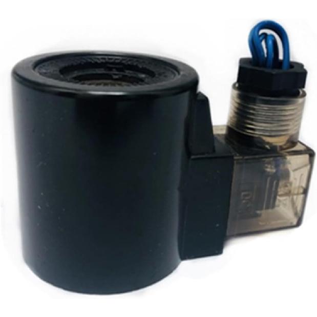 Hydraulic Solenoid Valve Coil Inner Hole 19mm / 20mm Height 51mm AC220V DC24V DC12V (Color : Inner Hole 20mm 12V)
