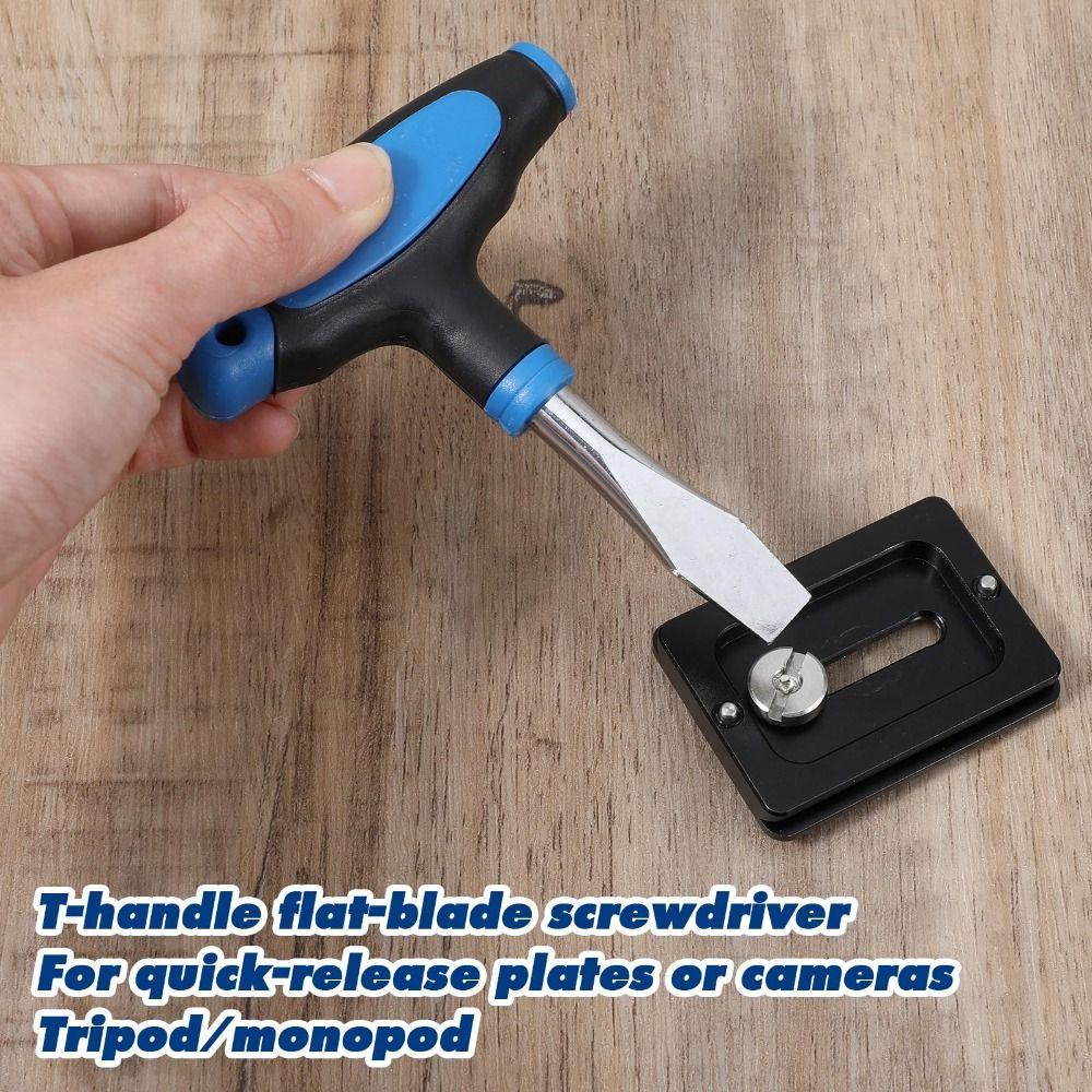 High Carbon Steel Flat Head Screwdriver Wide Flat Head Slotted Screwdriver Ring Doorbell