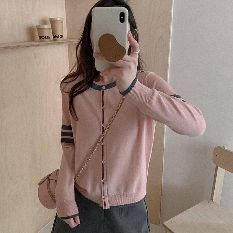 Women's Lightweight 50% Wool 50% Mulberry Silk Cardigan - 4-Season Versatile Knitwear for All-Year Comfort & Style