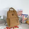 Canvas Rucksack für Frauen High School Teenager Student Retro Rucksack für den Unterricht KTY
