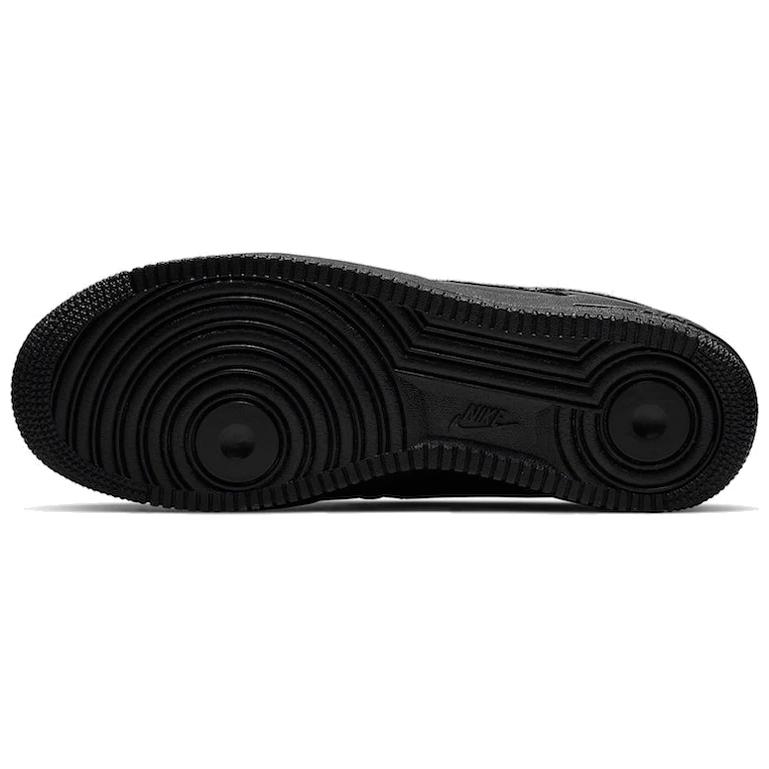 Nike Air Force 1 Comfortable Simple Slip-Resistant Durable Low-Top Skate Shoes Unisex Skate Shoes Black CQ0492-001-2023