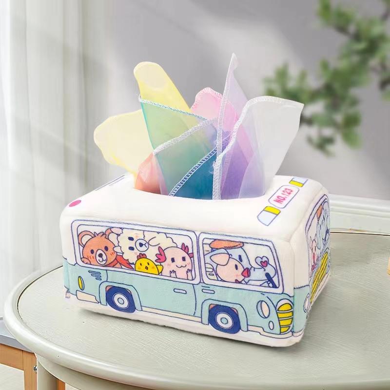 Baby Draw Paper Towel Tearing Tissue Box Baby Puzzle Early Education Montessori Children Cloth Toys