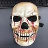 Realistic Halloween Skull Masks Adjustable Scary Skull Headgear  for Women Men