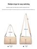 2026 Women's Versatile Crossbody Bag: Multi-layer, Large Capacity, Soft Leather, Small Square Design for Underarm or Shoulder
