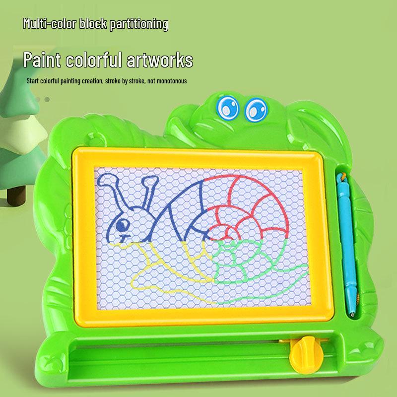 Cartoon Elephant Magnetic Drawing Board - Colorful Kids' Doodle Toy