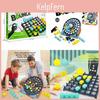 Ensemble de jouets balle sauteuse pour enfants avec plateau de jeu rebondissant et cible de lancer pour le jeu éducatif des enfants