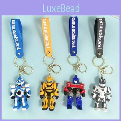 New Transformers Keychain Cartoon Pvc Optimus Prime Figure Bag Pendant Wholesale