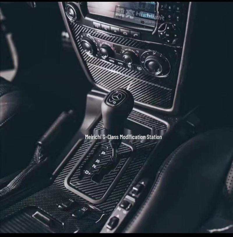Carbon Fiber Interior Upgrade for Mercedes-Benz G-Class (G500, G55, G350, G63)
