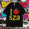 2025 Summer I Love SZA Grand National Tour Graphic Unisex Women Hip Hop Oversized Tshirts Unisexs 100 Pure Cotton Printed Tshirt