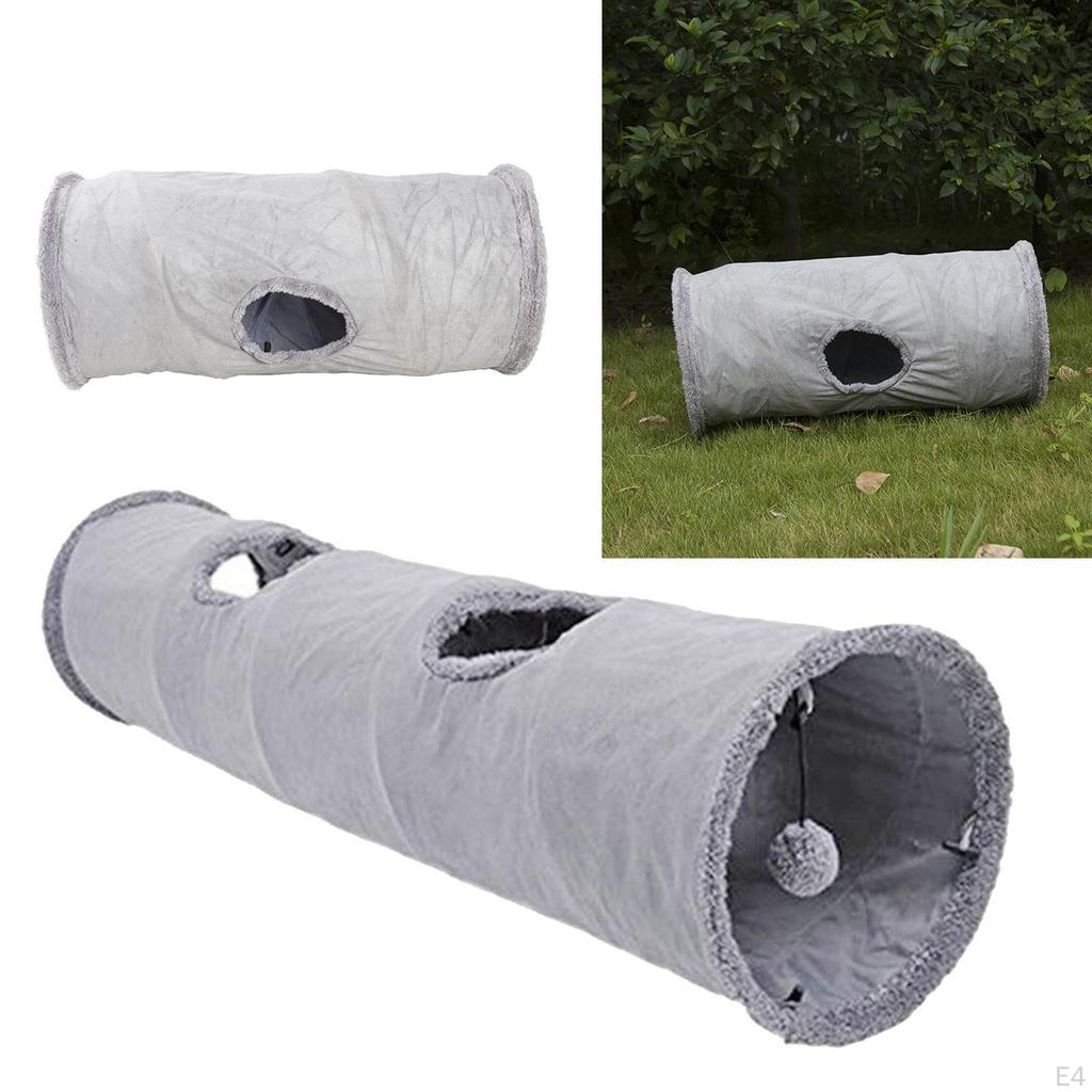 Tunnel Husdjur Gömställe Valp Rör Kattunge Lek Leksak