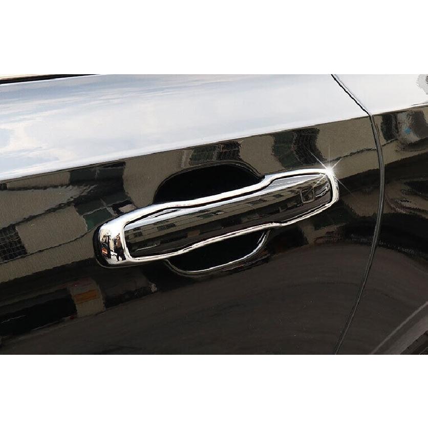 ABS Chrome Car Door Handles Cover Trim Decor 4PCS Fit For Volvo XC90 2016-2023