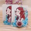 50pcs  Earnail Set Card Beauty Head Hanging Earring Label 5x6.5cm Jewelry Set Display Card