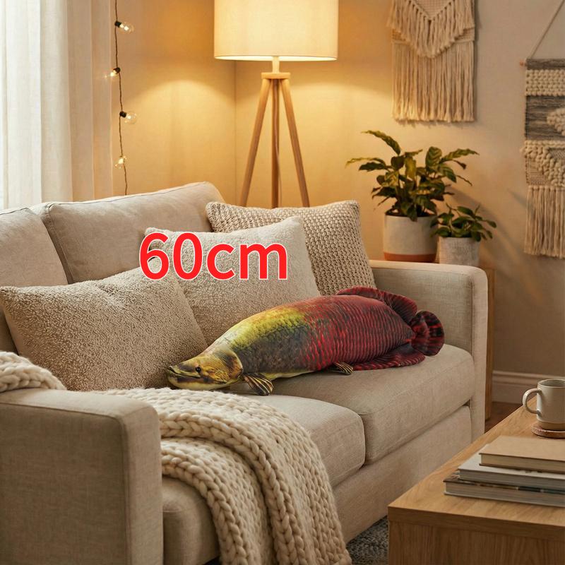 40/60/100cm Grote Maat Schattig Kleurrijk Dolfijn Pluche Speelgoed Zacht Gevuld Zee Dieren Reusachtige Bot Tong Vis Sofa Kussen Voor Meisjes Cadeaus