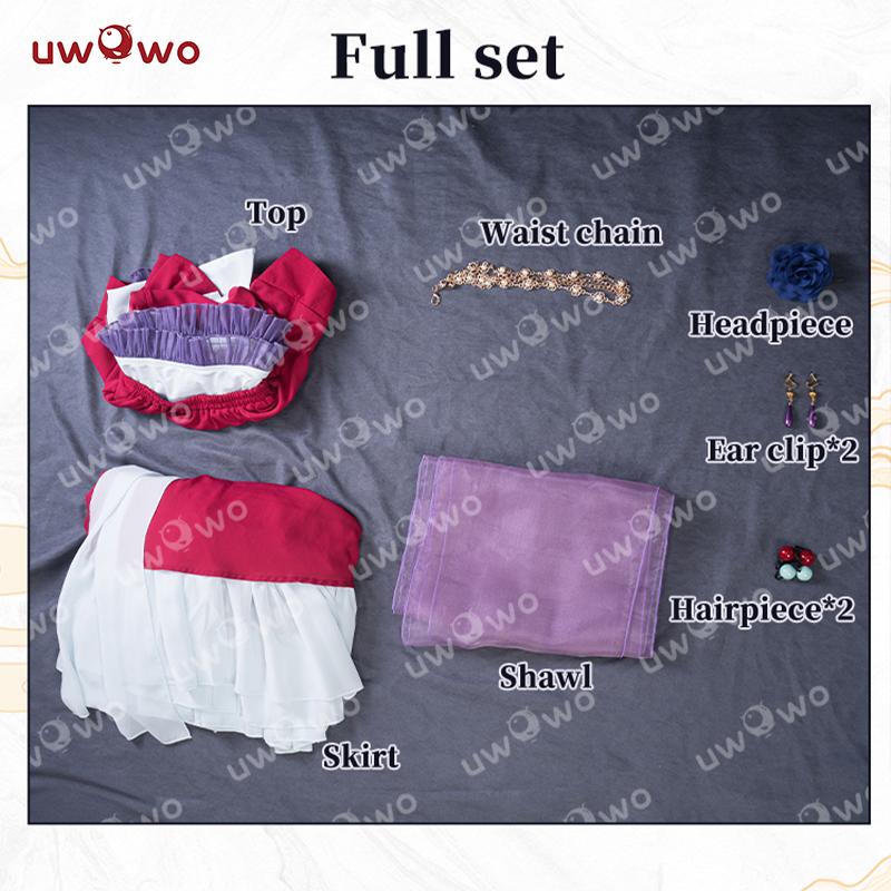 UWOWO Thee Apothecaryy Diariess Maomao Dance Dress Cosplay Costume Dress Halloween Costume