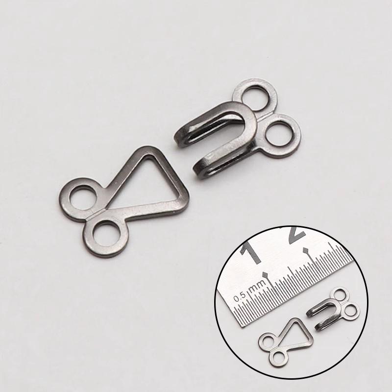 Invisible Waistband Adjustment Hooks & Snap Fasteners for Suit Pants