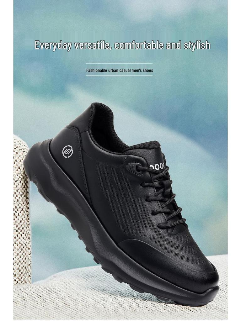 Men's Breathable Flyknit Slip-On Fall Sneakers